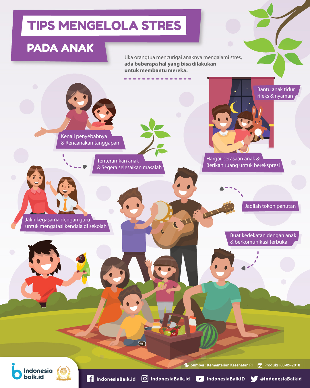 Tips Mengelola Stres Pada Anak